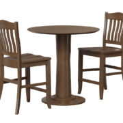 Messner 24" Stationary Bar Chair - Image 2