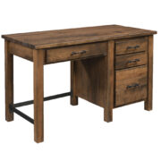 Farmhouse Single Pedestal Desk