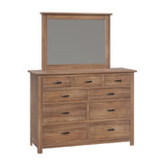 Flush Mission 9 Drawer Dresser