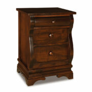 Chippewa Sleigh 3 Drawer Nightstand - 20½"W
