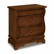 Chippewa Sleigh 3 Drawer Nightstand - 25¼"W
