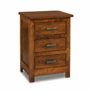 Flush Mission 3 Drawer Nightstand