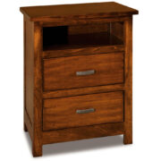 Flush Mission 2 Drawer Nightstand