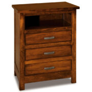 Flush Mission 3 Drawer Nightstand