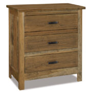 Flush Mission 3 Drawer Nightstand