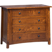 McCoy 4 Drawer Dresser With Changing Box Top Option - Image 2
