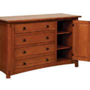 McCoy 4 Drawer Dresser With Door And Changing Box Top Option - Image 2