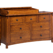 McCoy 7 Drawer Dresser With Changing Box Top Option